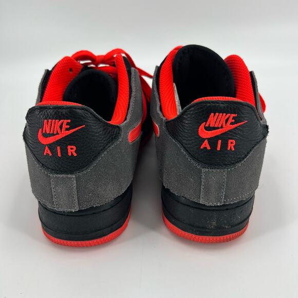 Nike Air Force 1/1 Unlocked By You ID DC6730 991 Mens 10.5 Black Orange Gray - Picture 6 of 10